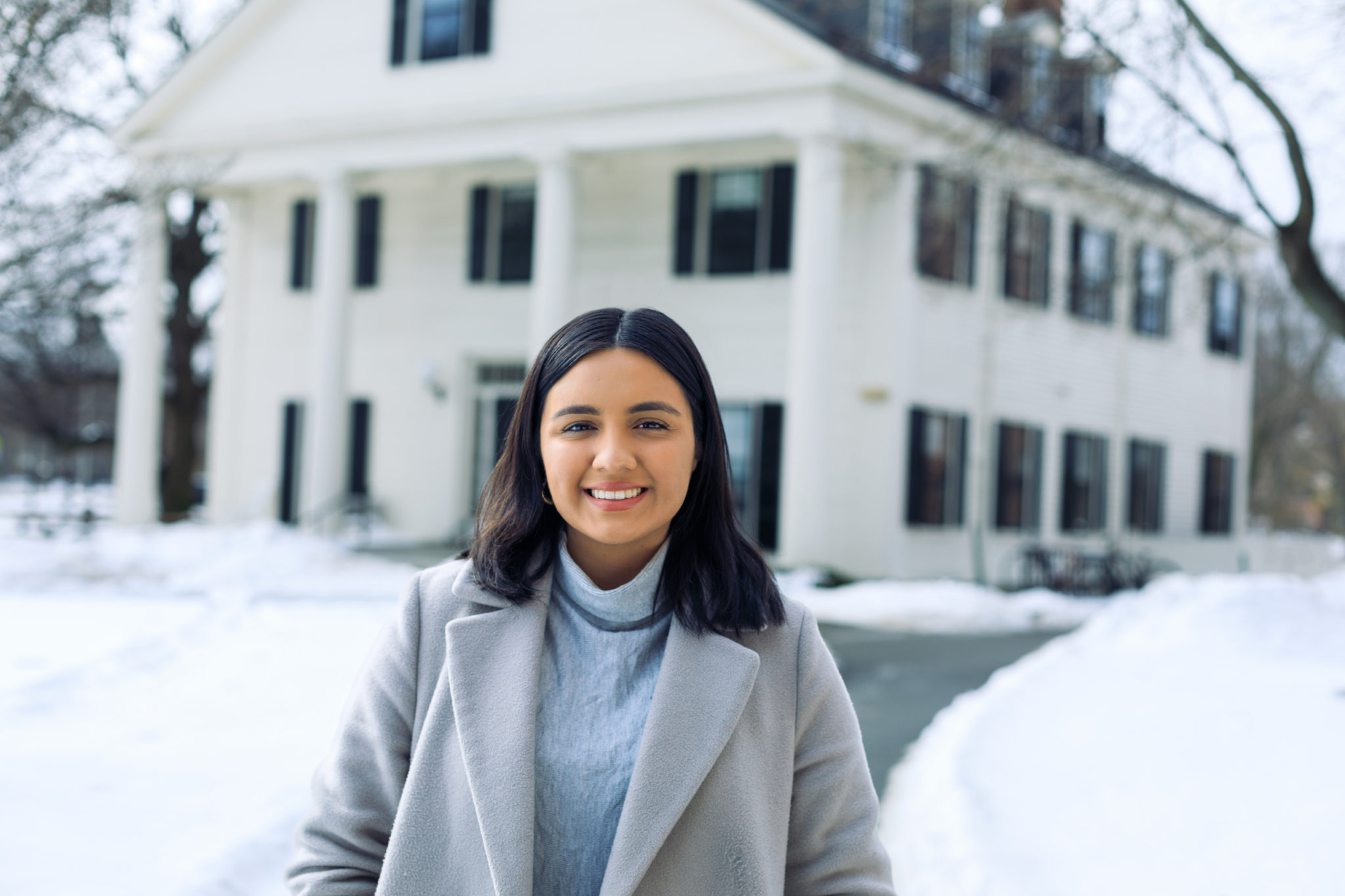 Priscila Coronado, the Harvard Law Review's first Latina president. Photo Credit: Lorin Granger/HLS Staff Photographer