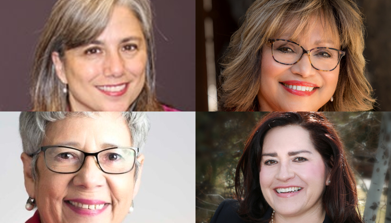 Isabel Rubio (top left), Bea Stotzer (top right), Janie Barrera (bottom left), Shelley Marquez (bottom right), the newly appointed executive committee for the National Association for Latino Community Asset Builders. Photos Courtesy of NALCAB. 