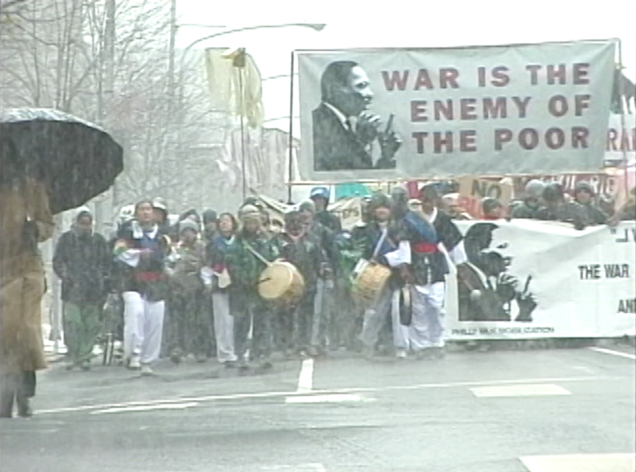 ‘A is for Anarchist, B is for Brown' scene featuring MLK Day. Photo: Louis Massiah