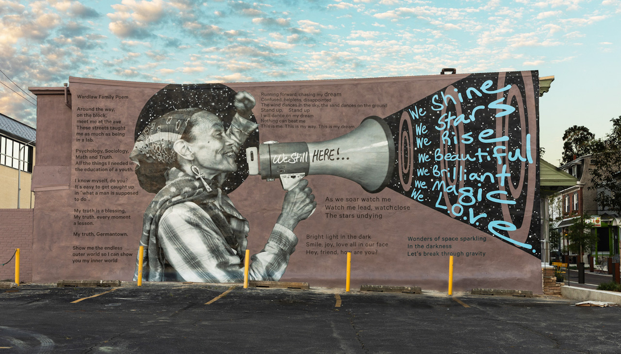 Mural Arts Philadelphia has unveiled a new virtual Black History Month tour of murals for 2022. Photo: Steve Weinik/Mural Arts Philadelphia