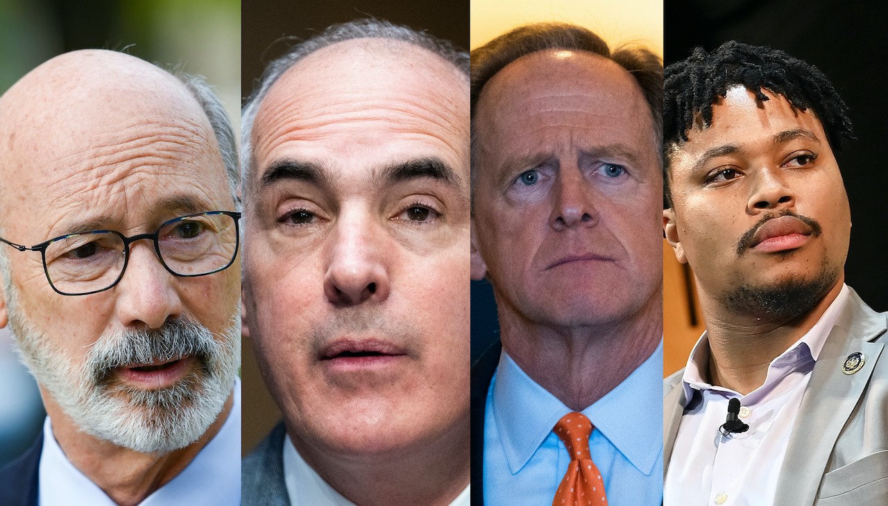 Tom Wolf, Bob Casey, Pat Toomey, Malcolm Kenyatta