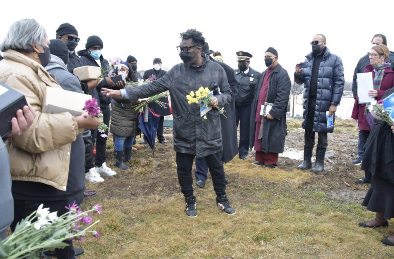 On the morning of Feb. 25, SELF, Inc. coordinated with well-known interfaith group members to offer honorable cremations and burials for 23 unclaimed, formerly homeless Philadelphians. Photo: Raymond Jones