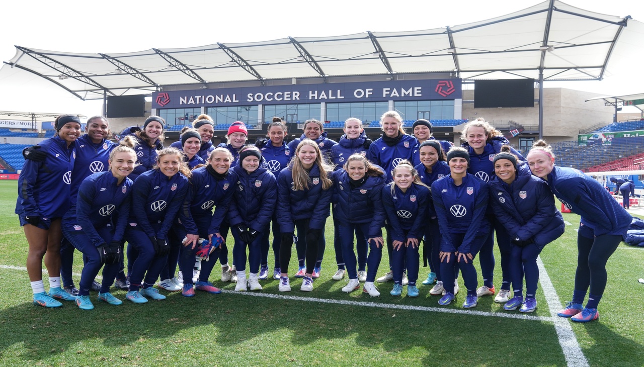 Selección Femenina de Fútbol de Estados Unidos.