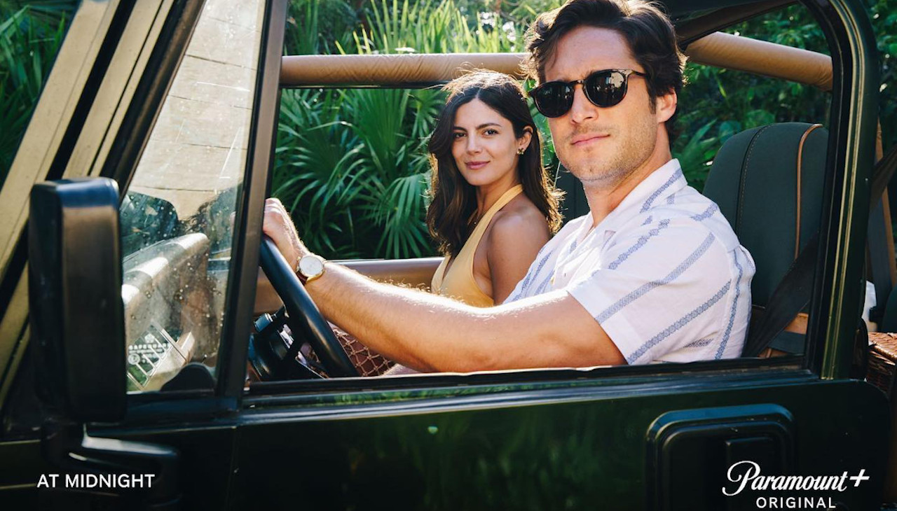 Diego Boneta and Monica Barbaro will star in the movie 'At Midnight,' to be released in 2022 on Paramount+. Photo: Diego Boneta - Facebook