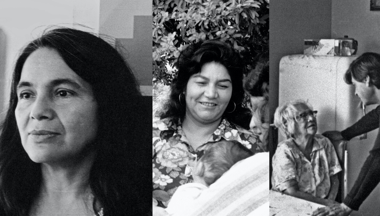 Left to Right: Dolores Huerta, Helen Chavez, Juana Estrada Chavez