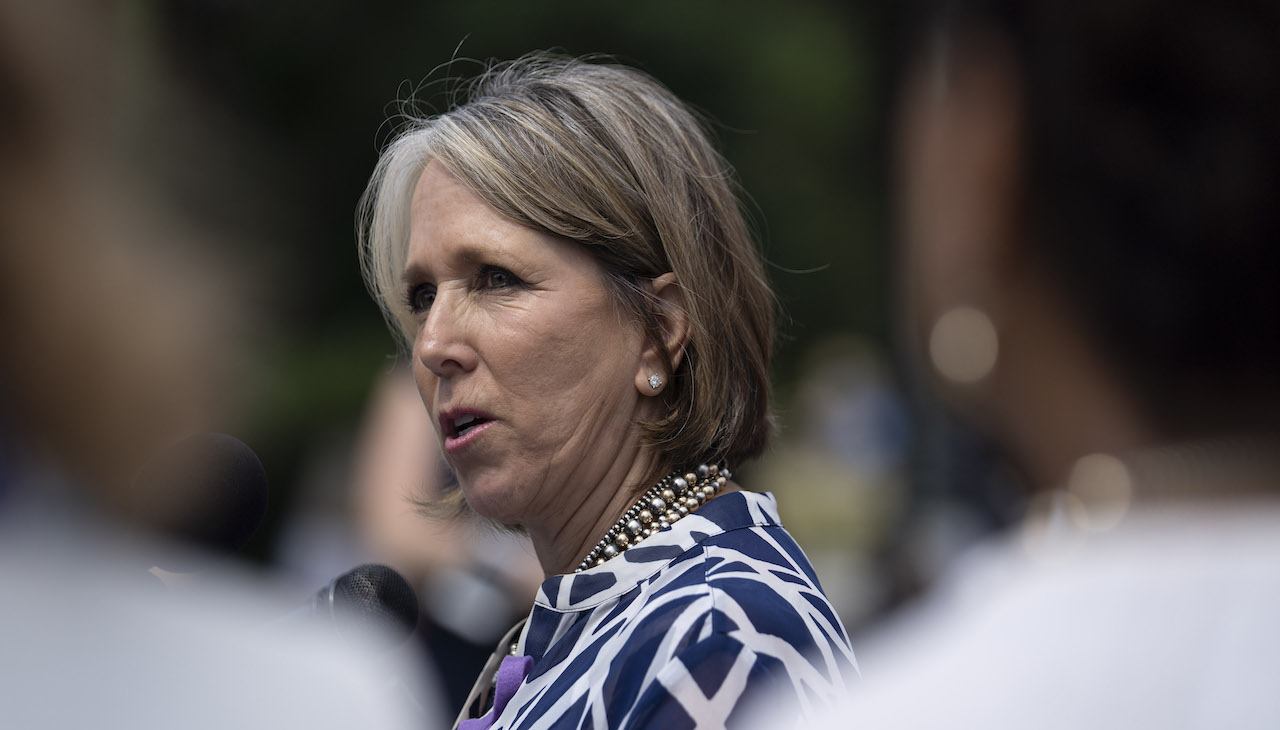 Michelle Lujan Grisham has served as the governor of New Mexico since 2019. Photo: Getty Images.