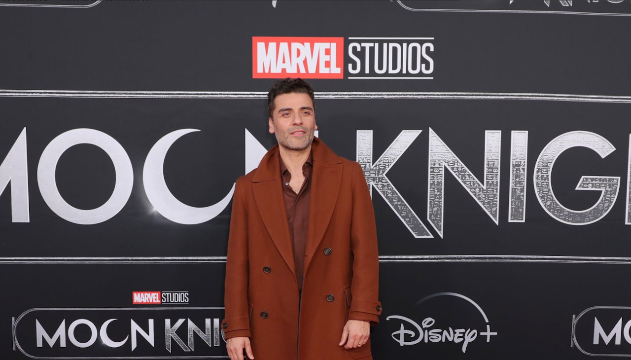 Latino actor Oscar Isaac stars in the new Marvel miniseries "Moon Knight". Photo: gettyimages.