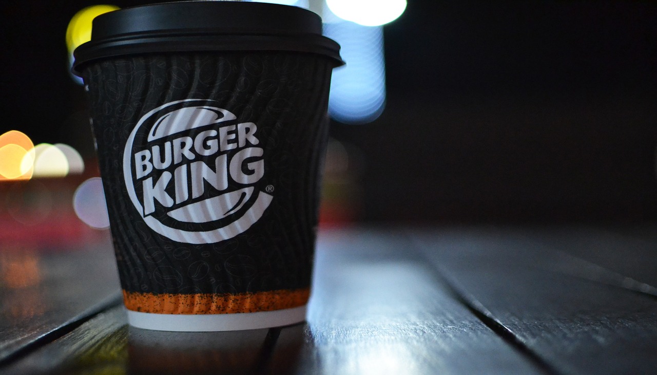 Coffee cup at Burger King.