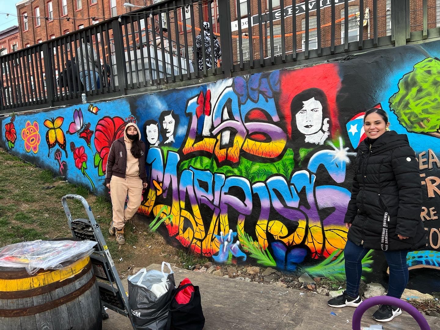 Vanessa (left) and Lily (right) Vega are sisters and creative artists from North Philly with Puerto Rican roots. Photo Courtesy of the Taina Sisters.