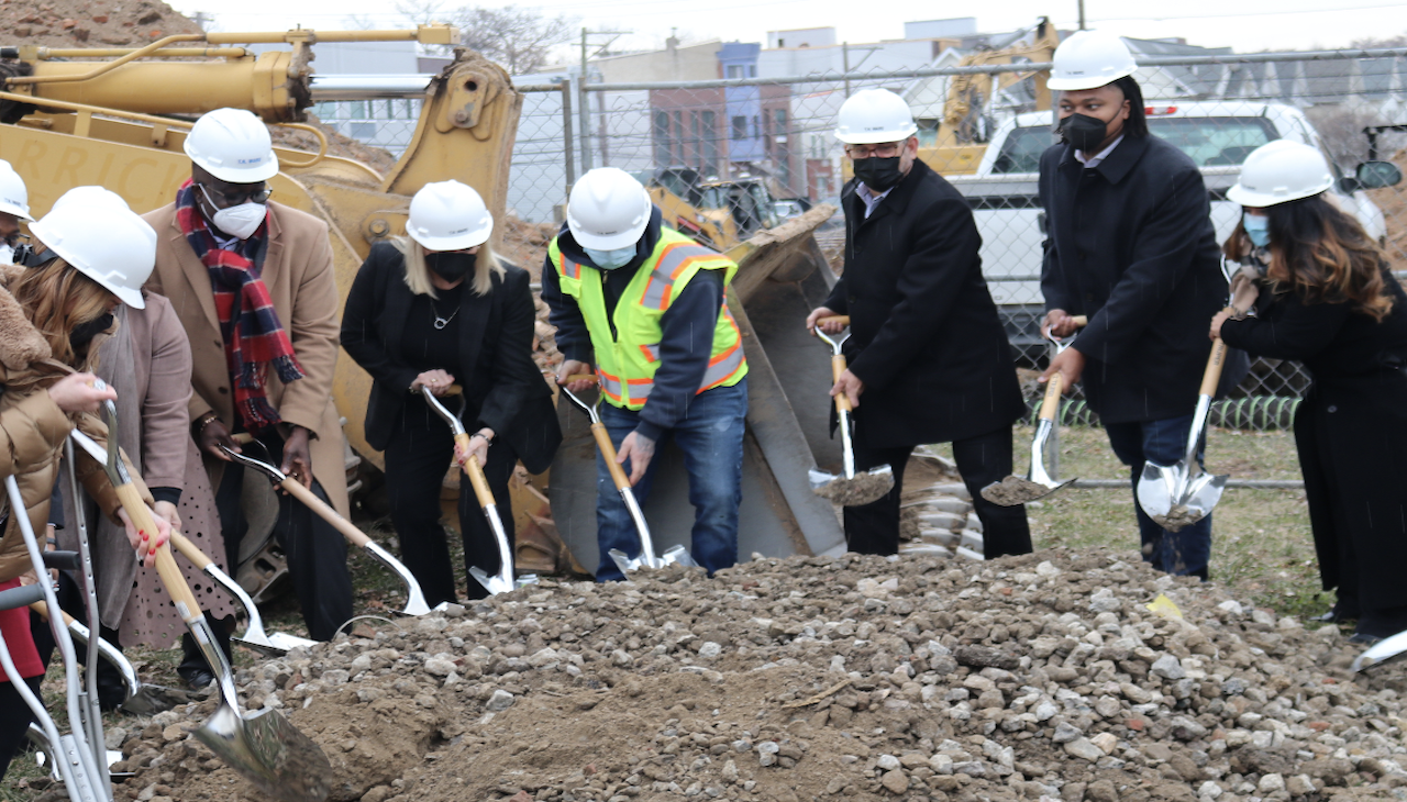 Philly broke ground on a new affordable housing complex in January. Photo: Brittany Valentine/AL DÍA News.