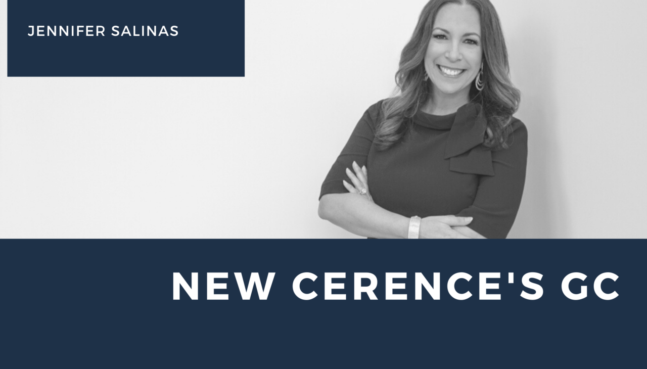 Jennifer Salinas, new GC at Cerence Inc. 