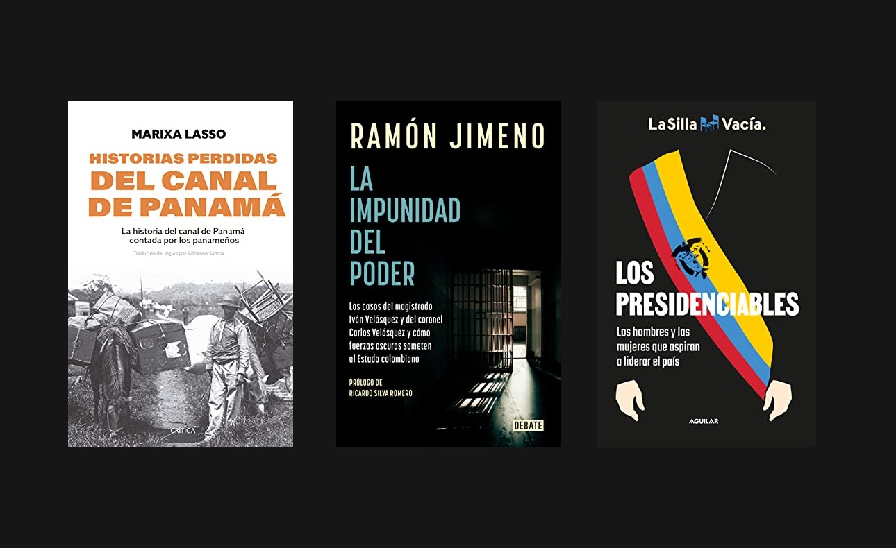 A selection of the best Colombian journalism books nowadays. Source: Amazon.com