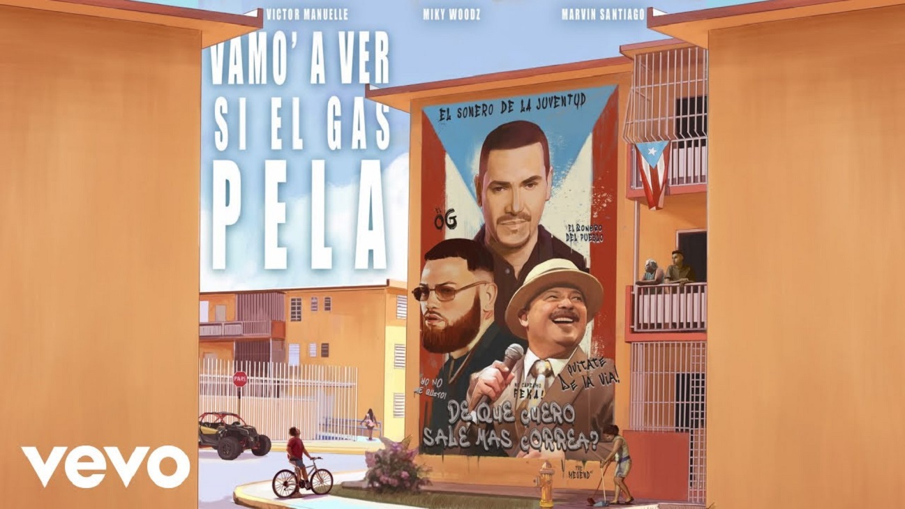 Victor Manuelle's new single "Vamo a ver si el gas pela"