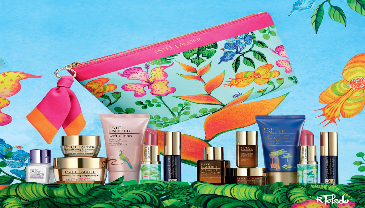 Estée Lauder products.