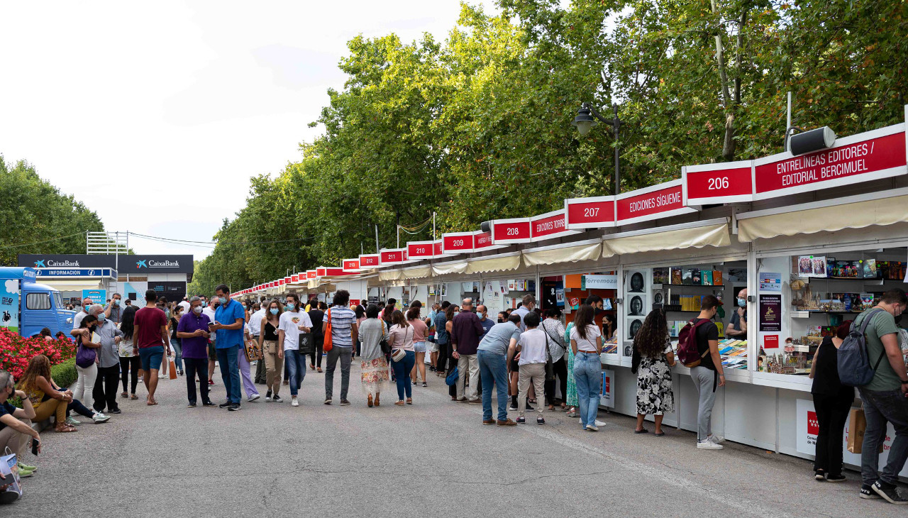 The 81st edition of the Madrid Book Fair will be the largest of the century. Photo: ©Sergio Cadierno - Madrid Book Fair.