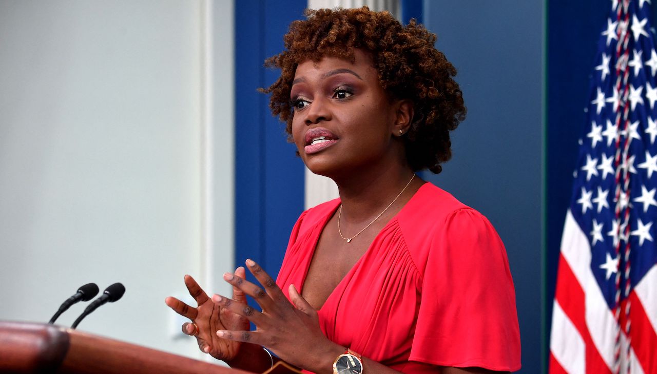 Karine Jean-Pierre is the new White House Press Secretary. Photo credit: Nicholas Kamm/AFP via Getty Images.