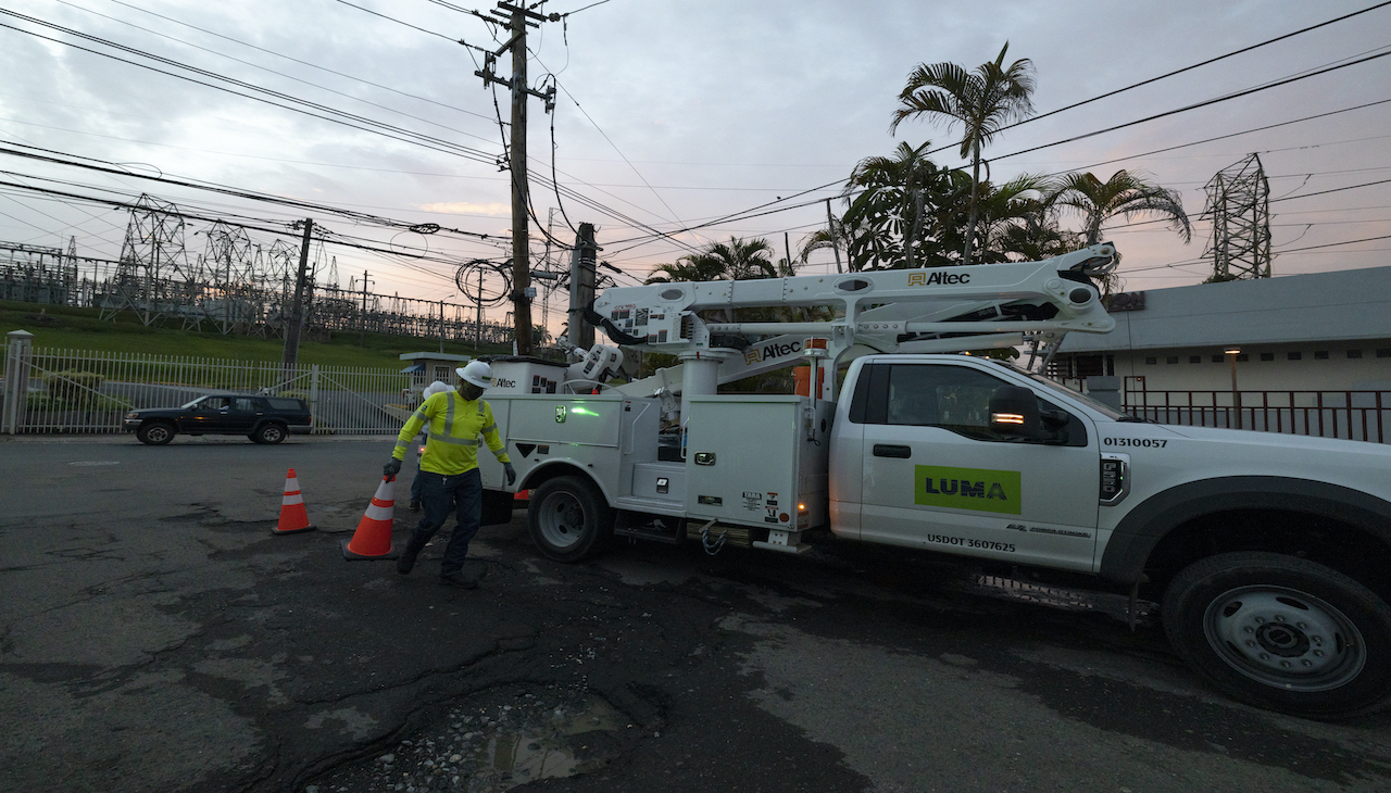 LUMA has been in the hot seat since taking over Puerto Rico's power grid. Photo: Getty Images.