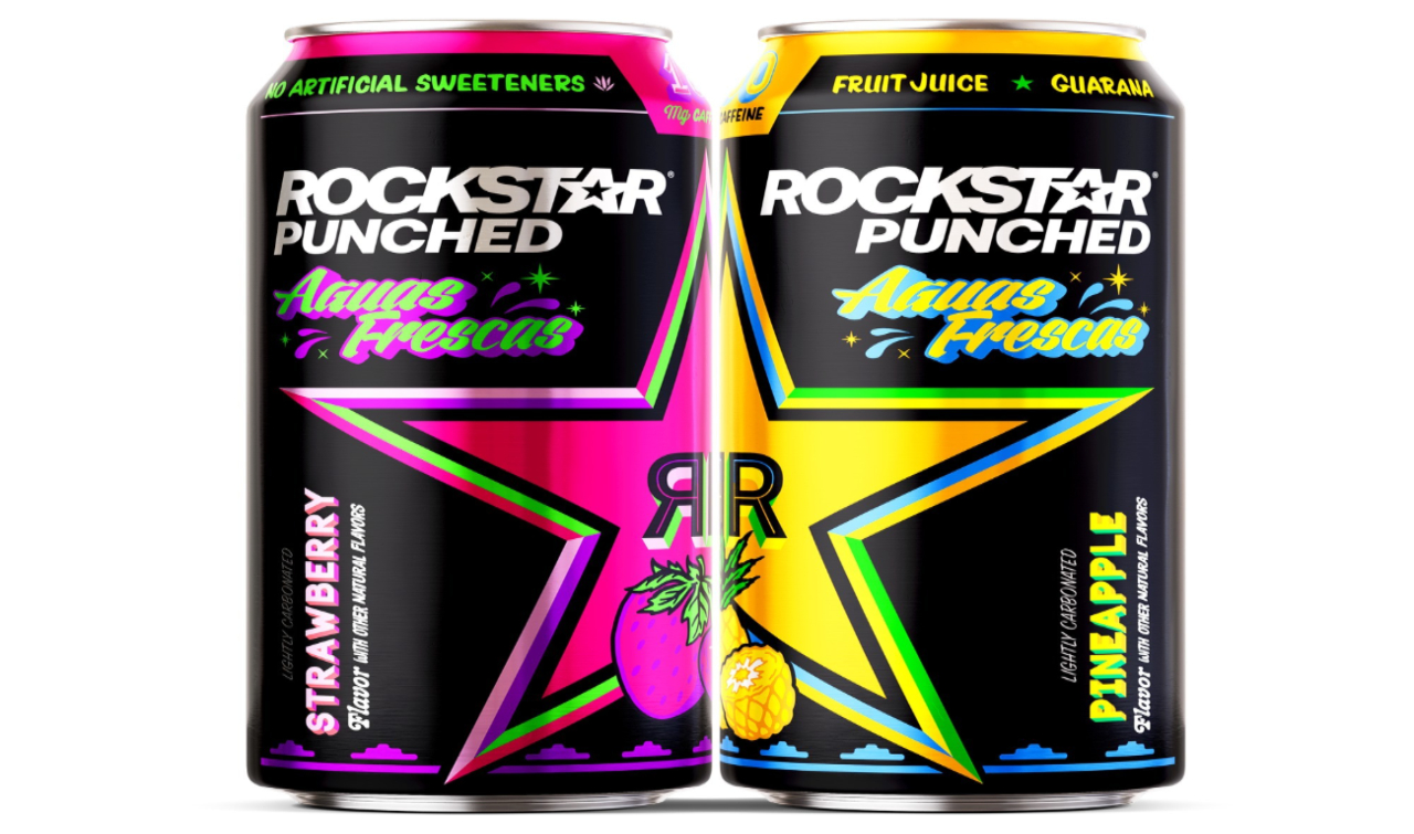 Rockstar Energy has released Rockstar Punched Aguas Frescas alongside their “Poder Para Mi Gente” campaign. Photo credit: Rockstar Energy