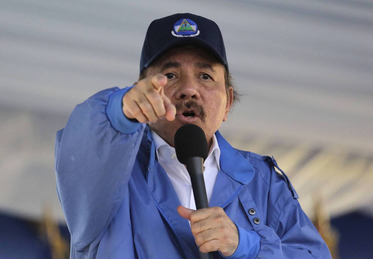 President Daniel Ortega has issued a threat against the Academia de la Lengua de Nicaragua and 83 other NGOs. Photo: Getty Images.