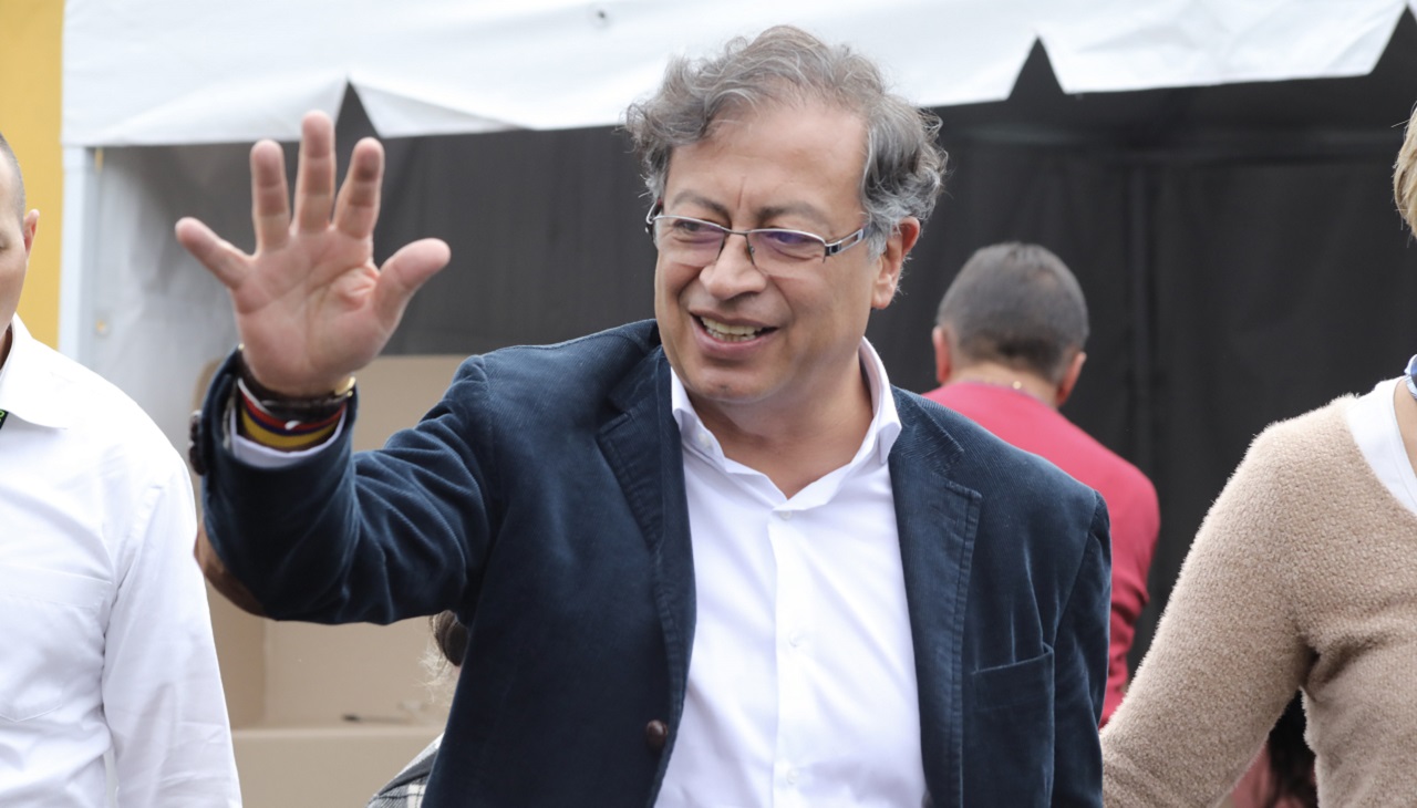 Gustavo Petro, candidate of a center-left coalition, got the most votes on Sunday, May 29. Alexa Rochi/AL DÍA