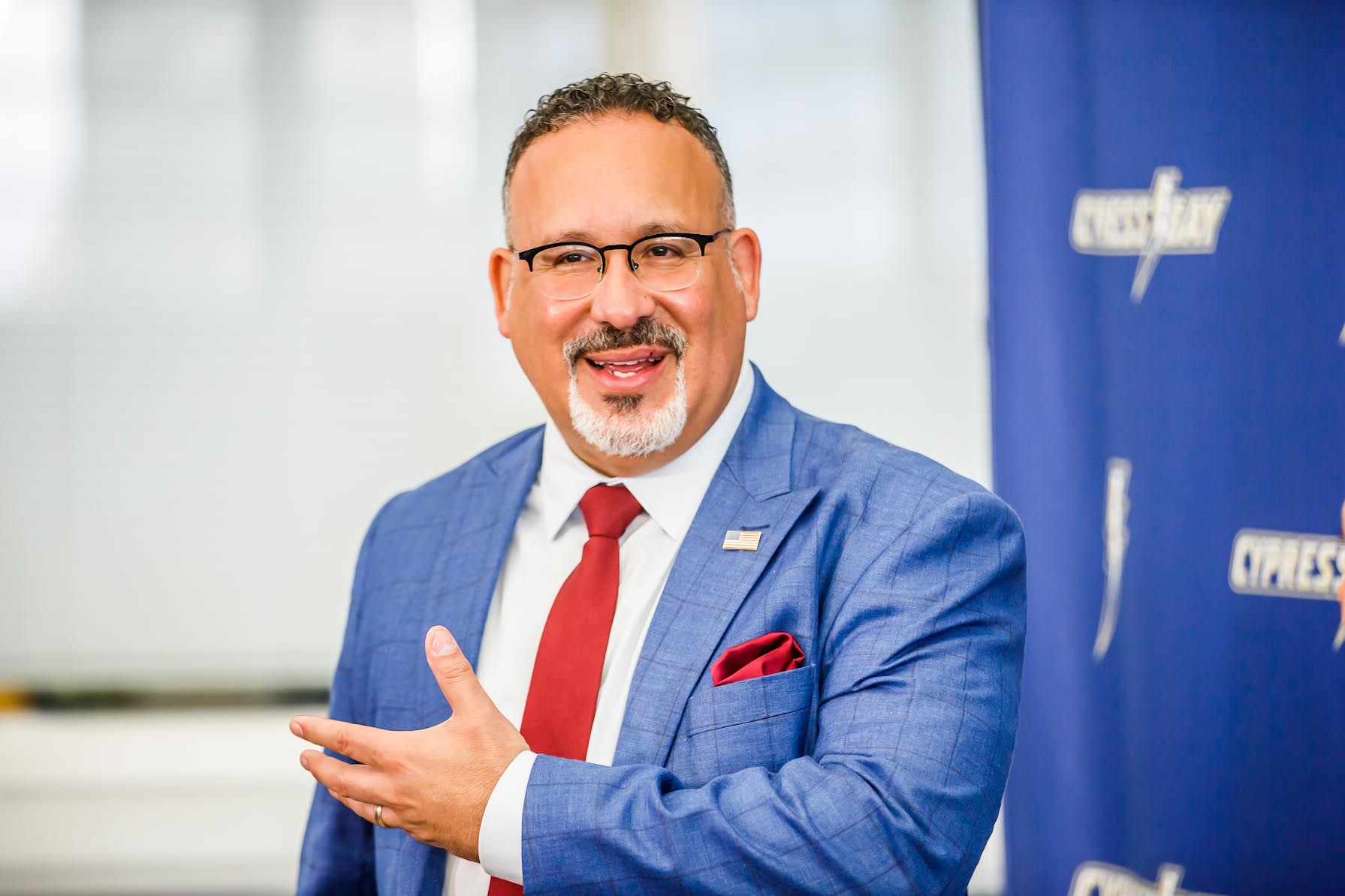 Miguel Cardona is the third Latino to become the U.S. Secretary of Education.