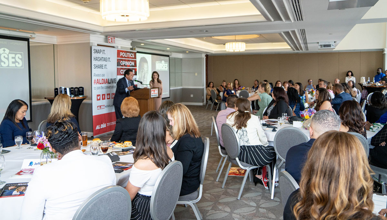 The 2022 AL DÍA Top Nurses event shines a light on the tremendous contributions of the nursing profession, as heightened by the pandemic. Photo: Peter Fitzpatrick/AL DÍA News.