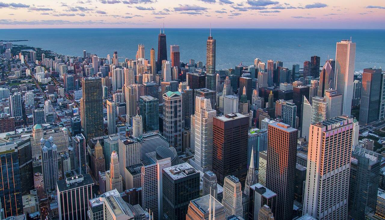 Chicago, panoramic view.