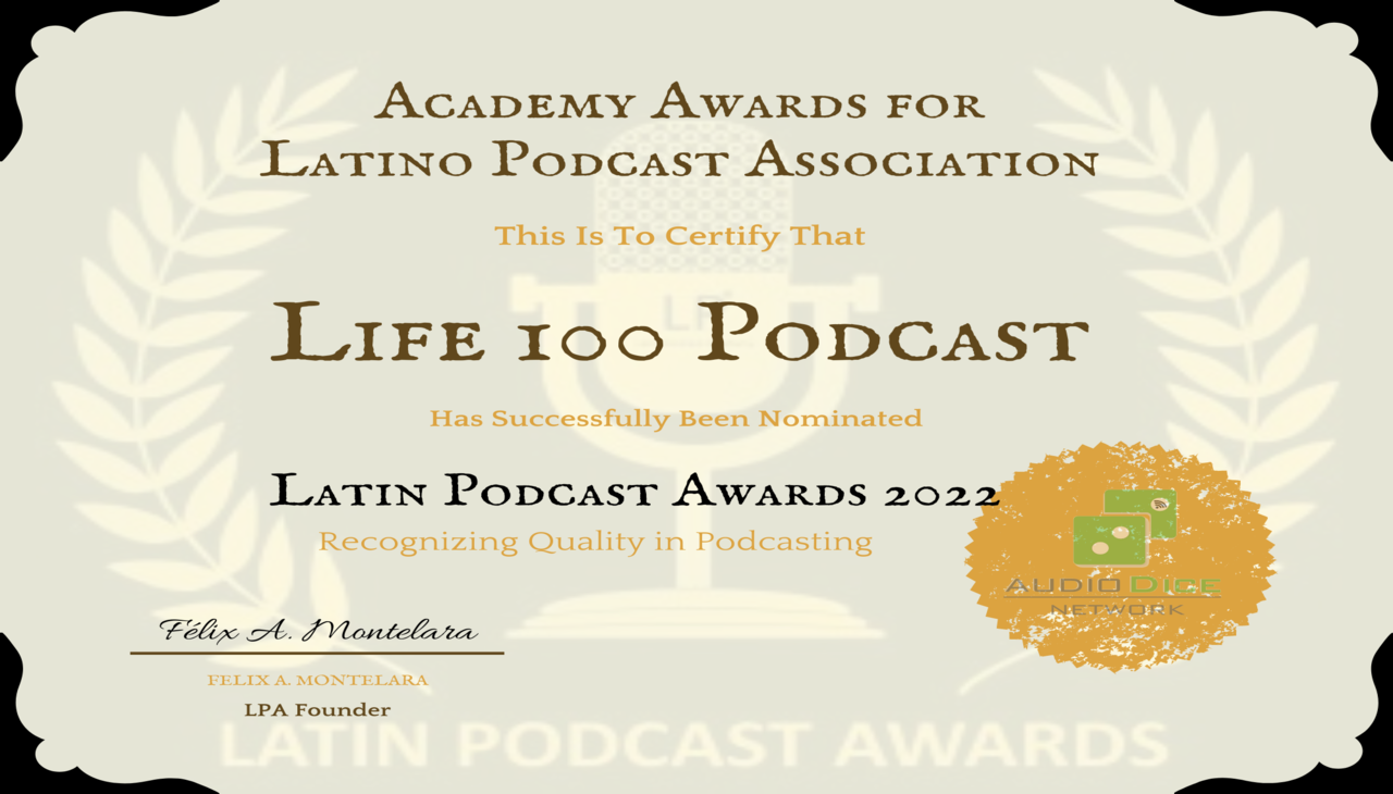 The Latin Podcast Awards 2022.