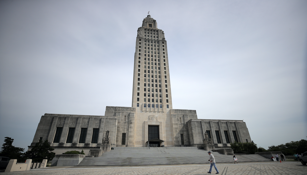 Louisiana is the latest state in the U.S. to enact a ban on transgender women in women's sports. Photo: Chris Graythen/Getty Images