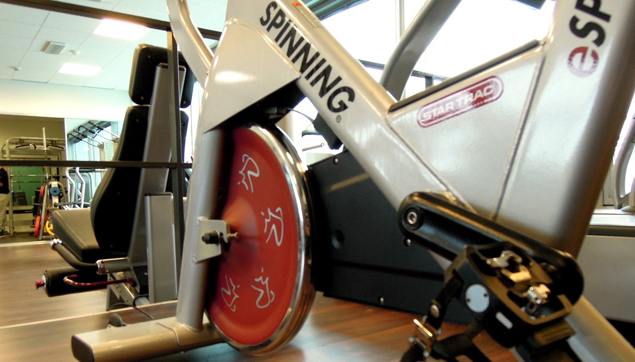 Spinning bike. 