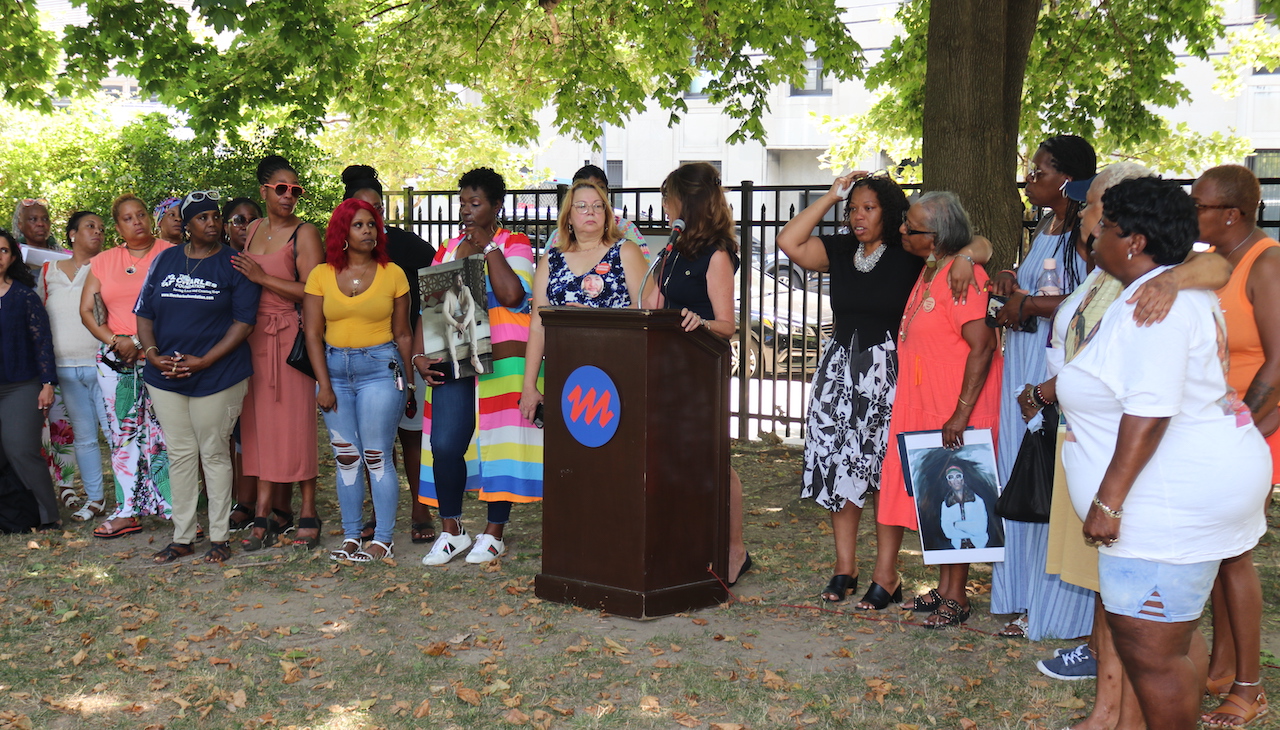 Victim's mother's across Philadelphia came together to share their stories. 