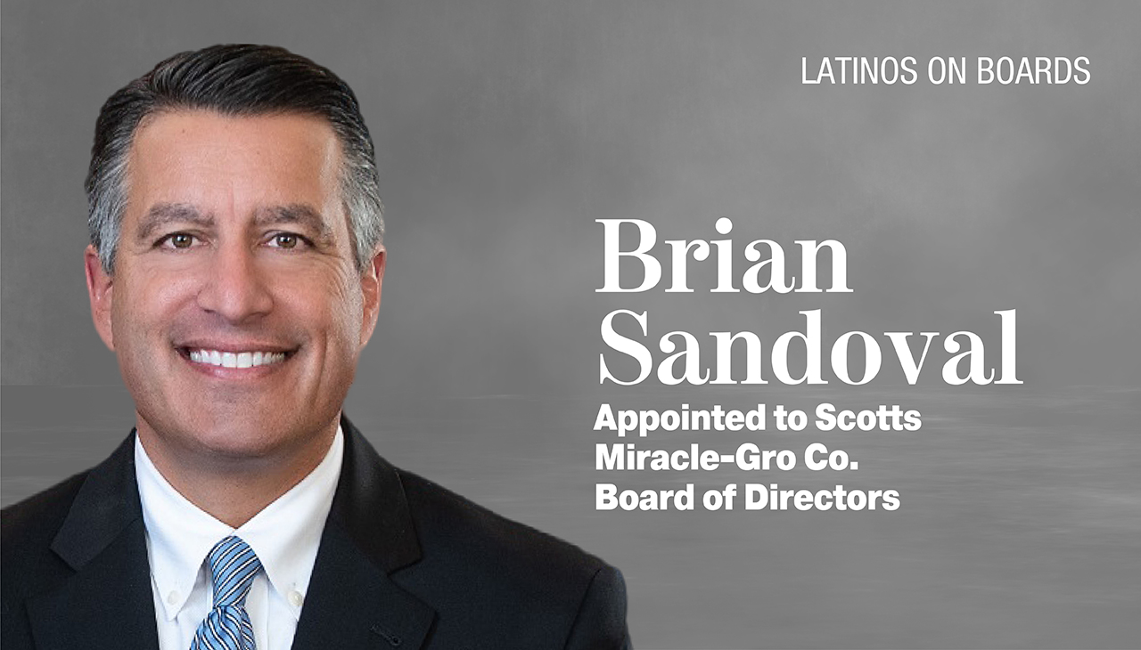 Brian Sandoval, former Nevada Governor. 