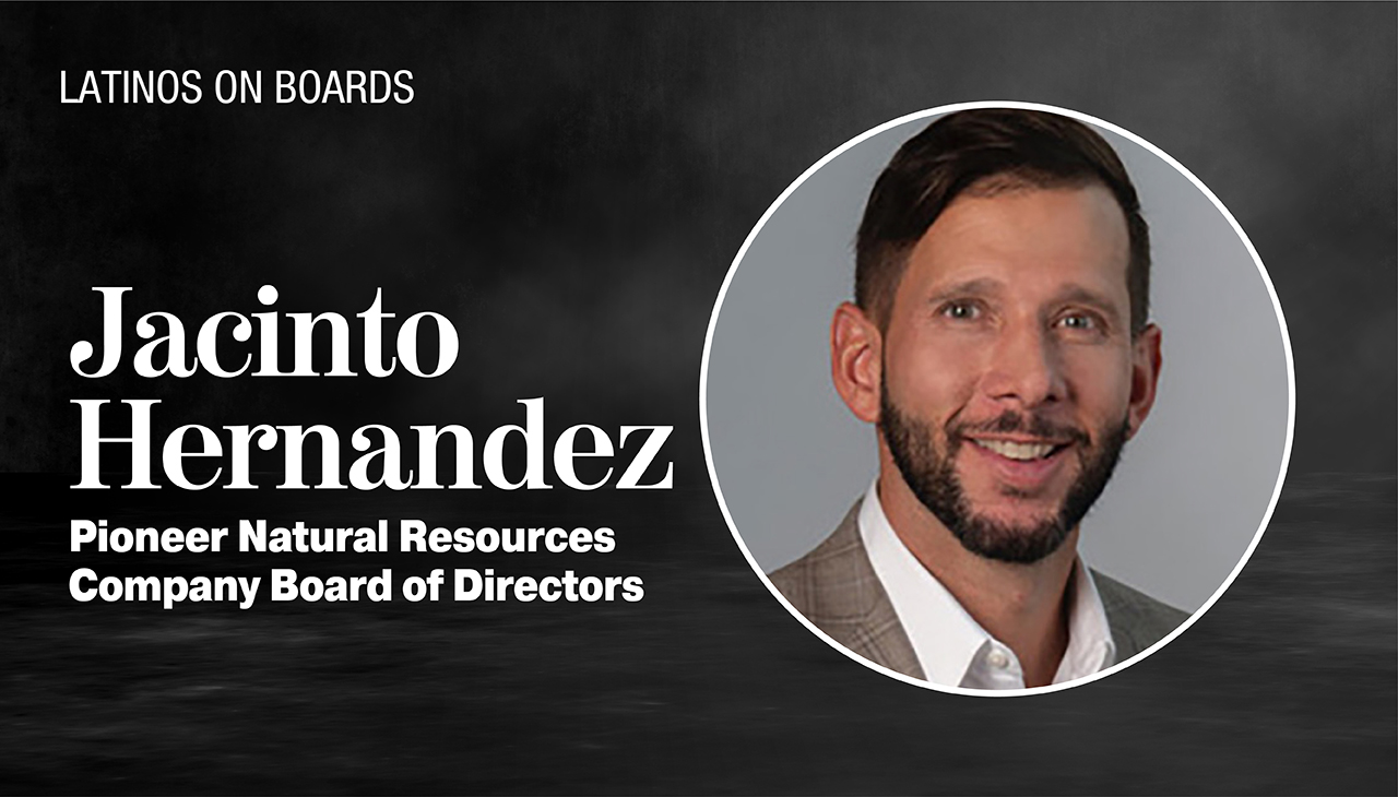 Jacinto Hernández, Pioneer Natural Resources' Board Member.