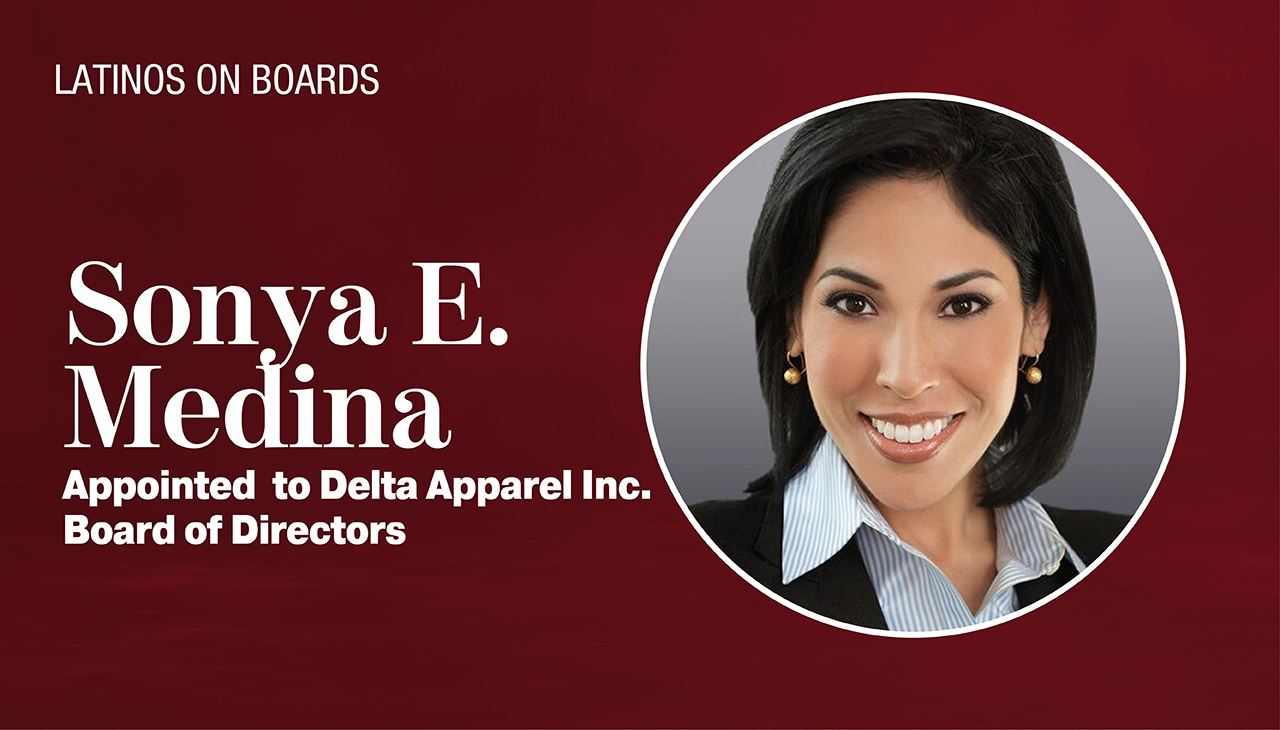 Sonya E. Medina, board member at Delta Apparel.