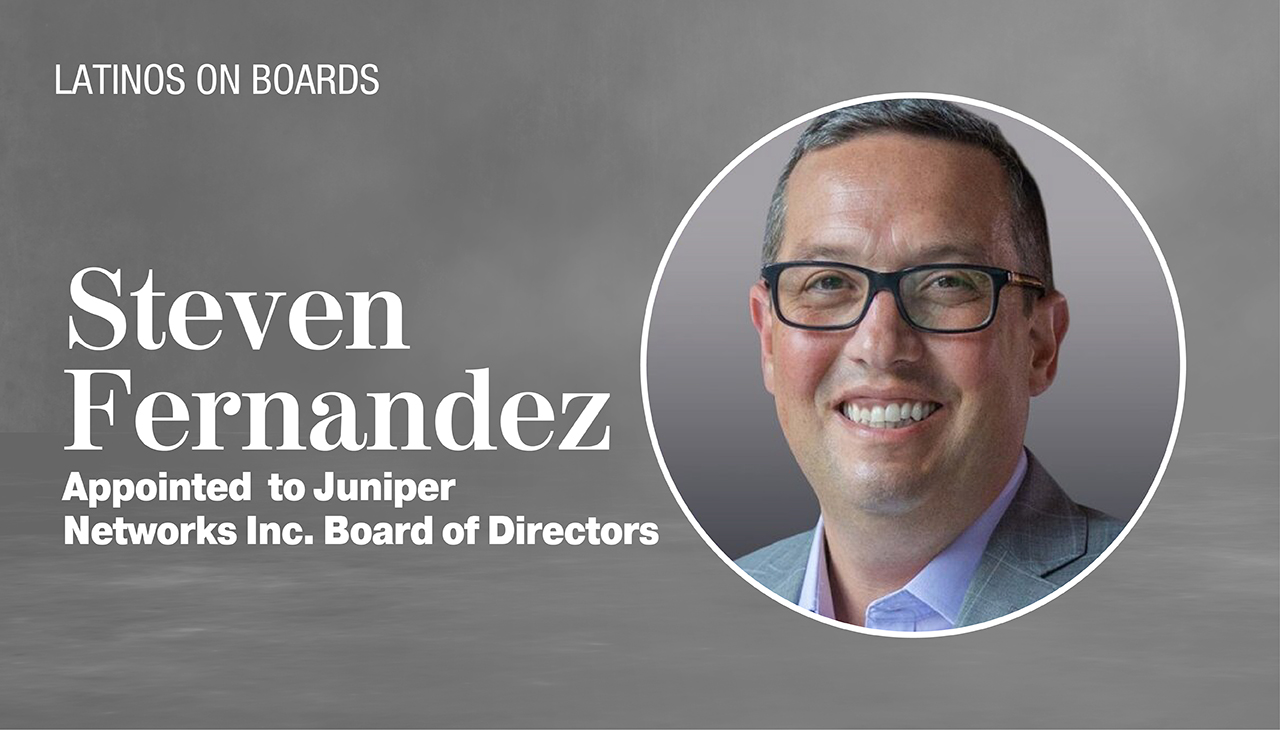 Steven Fernández, Juniper Networks member of the Board.