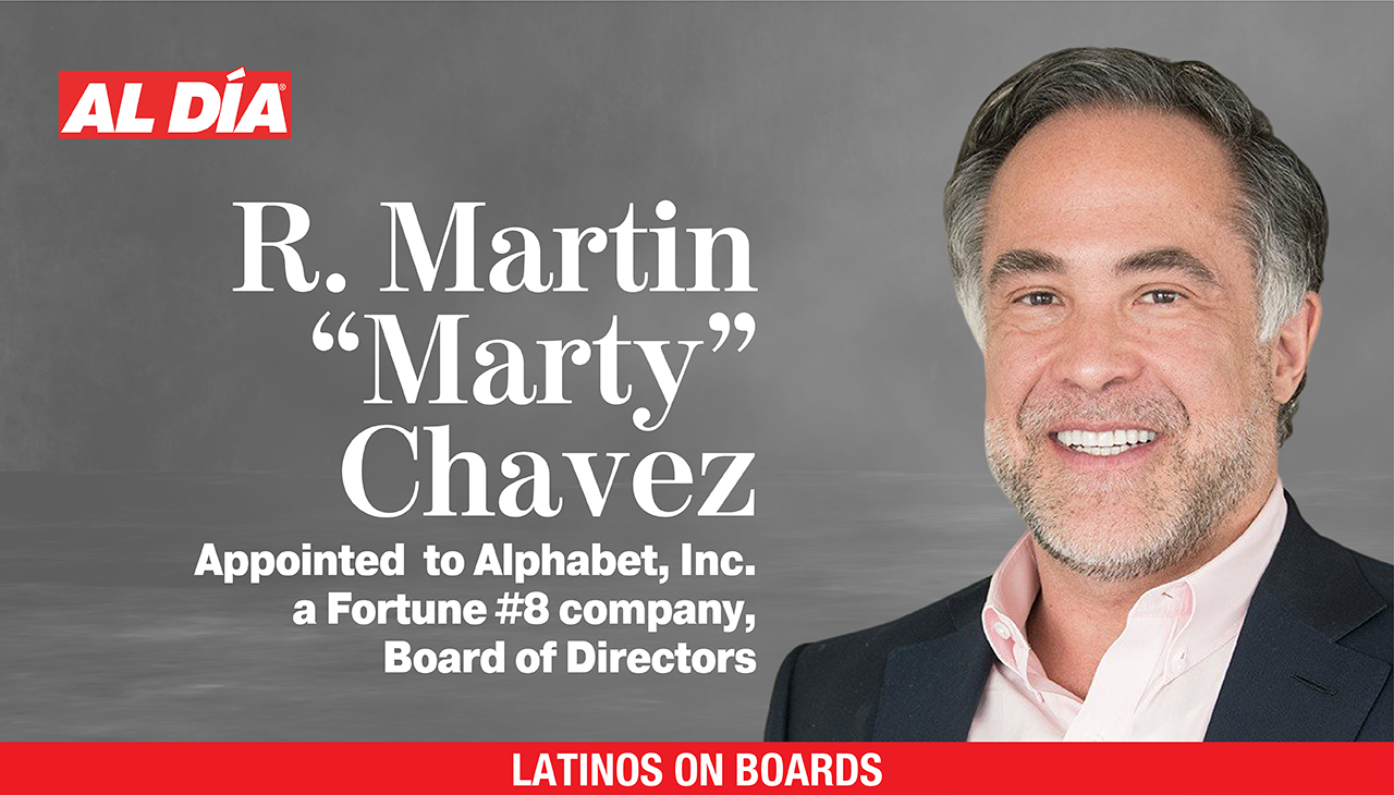 R. Martin "Marty" Chávez, member of the Board of Directors at Alphabet Inc. .