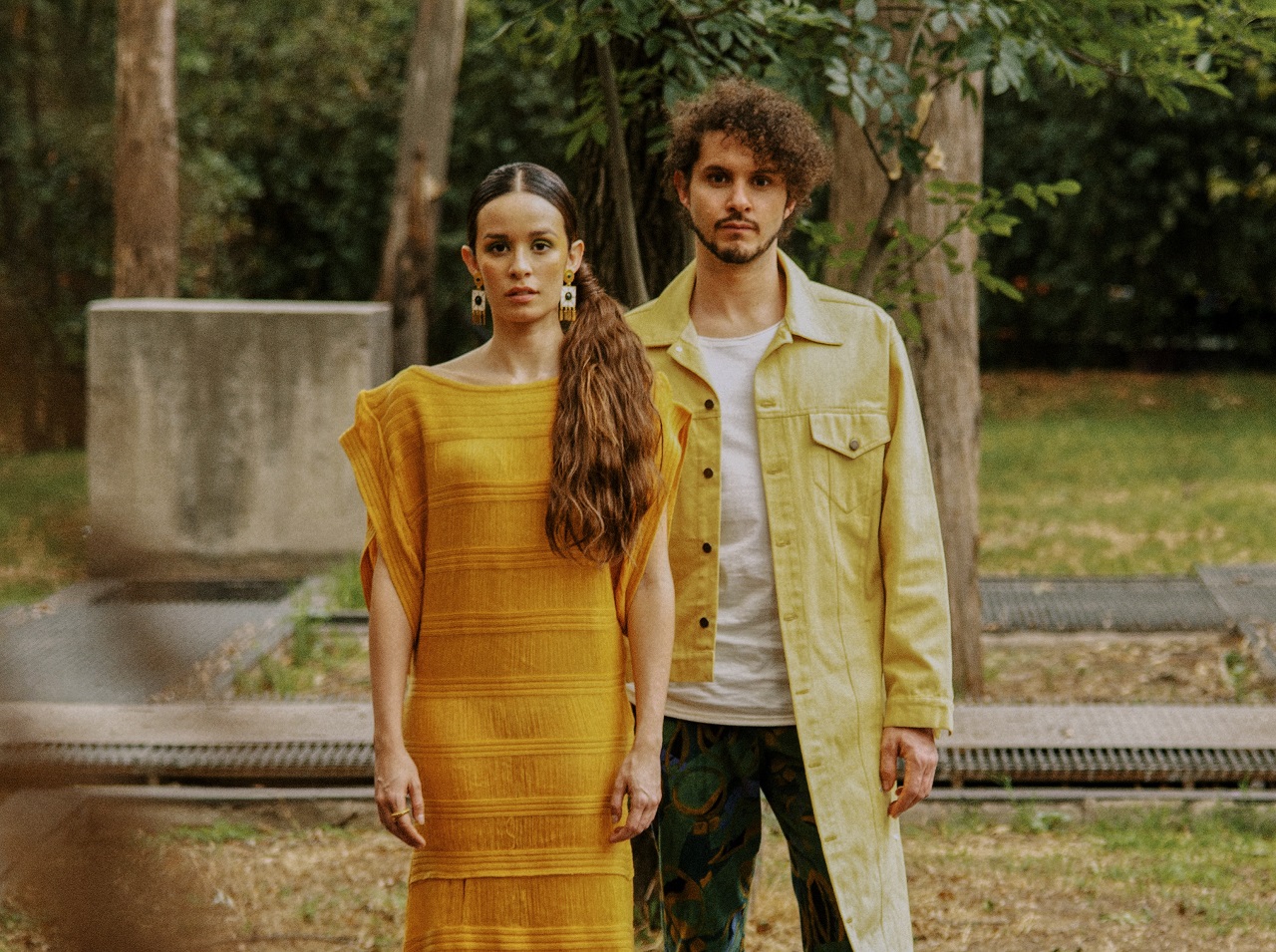 Santiago Prieto and Catalina García are the founding members of Monsieur Periné