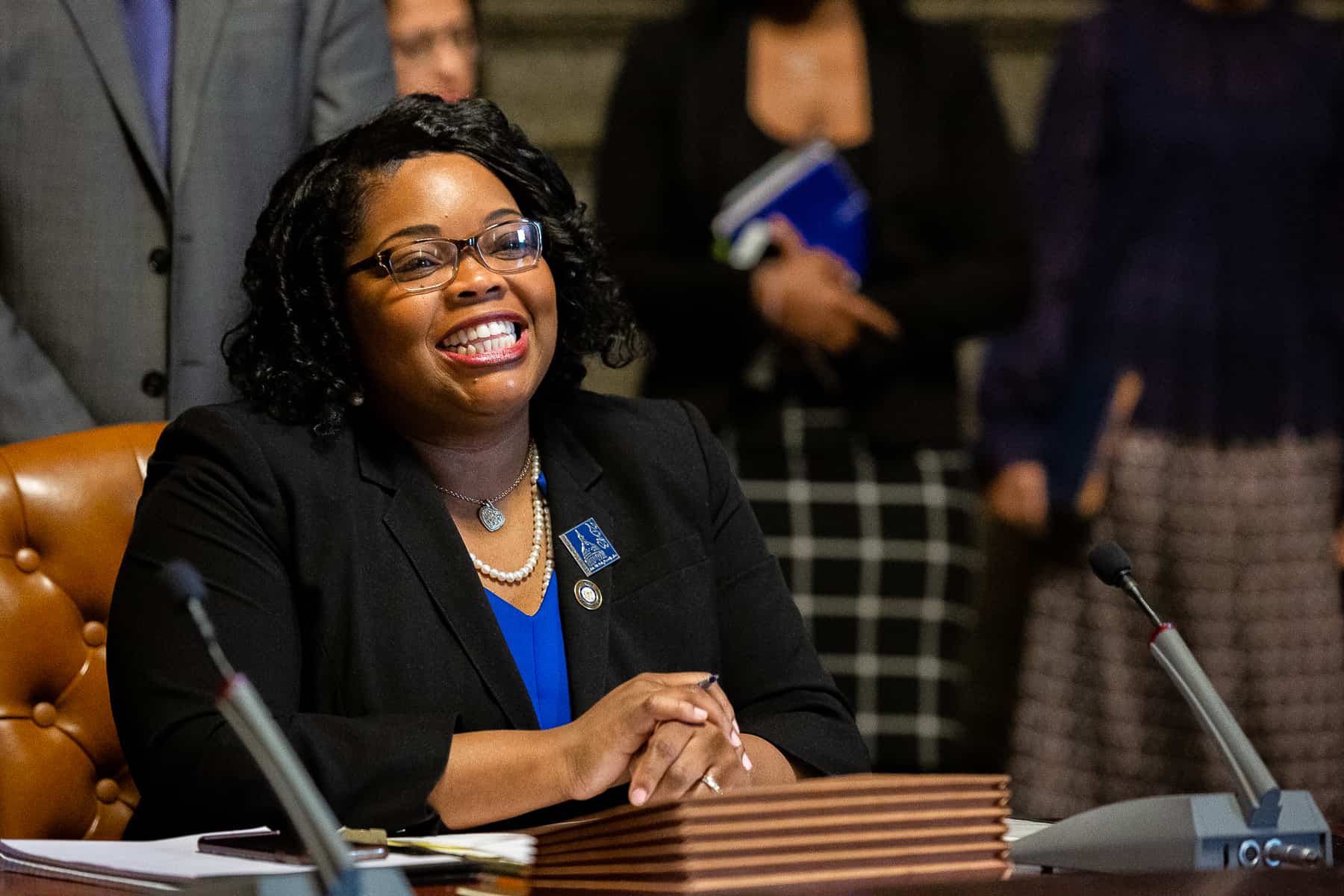 City Councilwoman Katherine Gilmore Richardson has been a staunch supporter of the curfew for quite a while. Photo: Jared Piper/PHL Council.