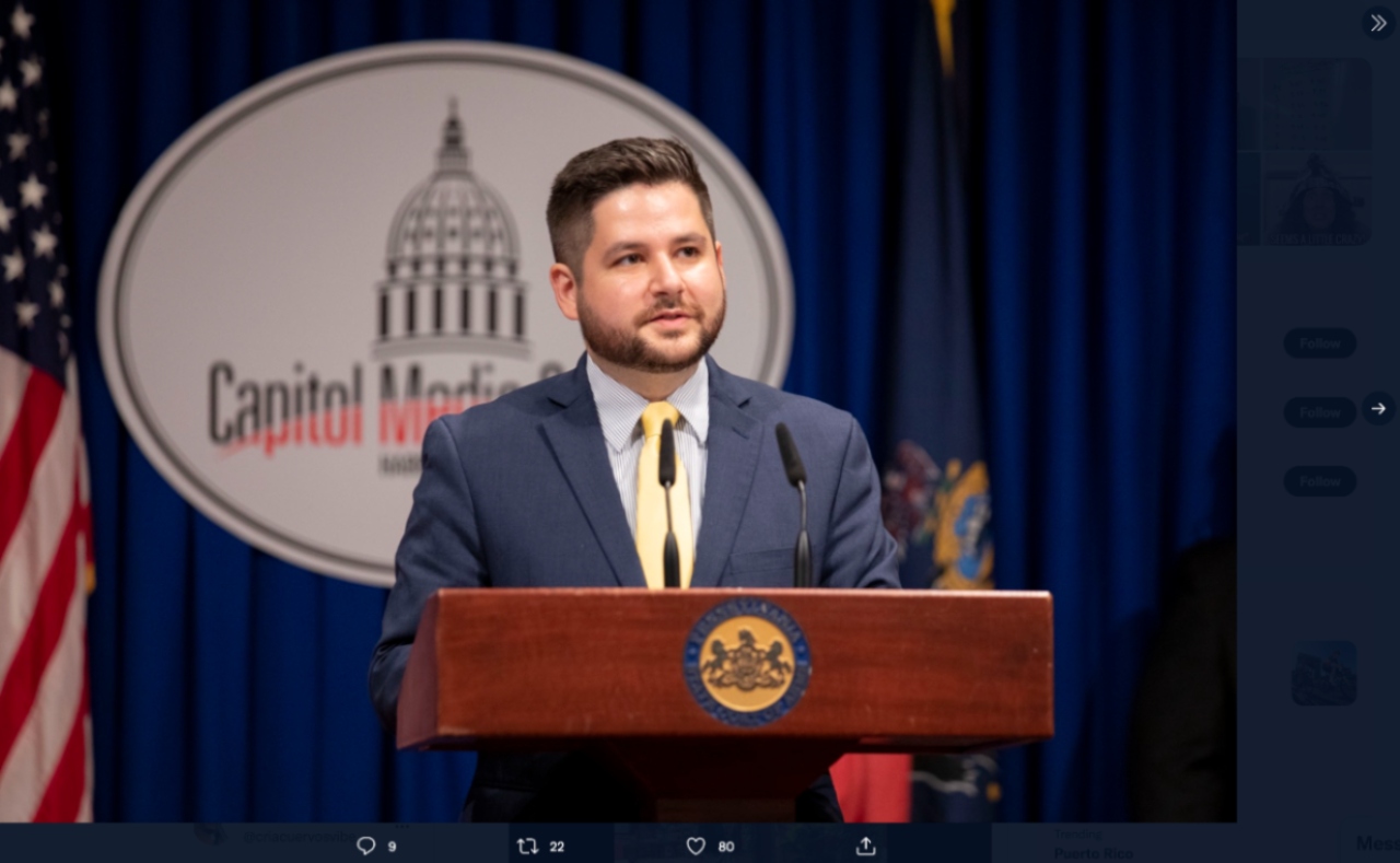 Photo of Acting Secretary of Education in Pennsylvania Eric Hagarty