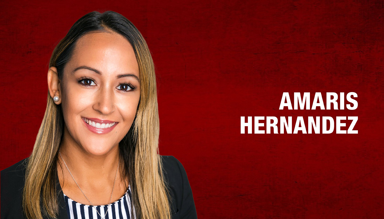 Amaris Hernandez Padgett is one of the 2022 AL DÍA 40 Under Forty honorees. Graphic: Maybeth Peralta/AL DÍA News.