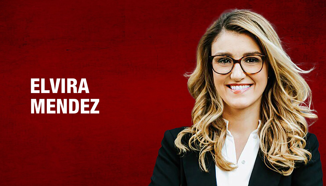 Elvira Méndez is one of the 2022 AL DÍA 40 Under Forty honorees. Graphic: Maybeth Peralta/AL DÍA News.