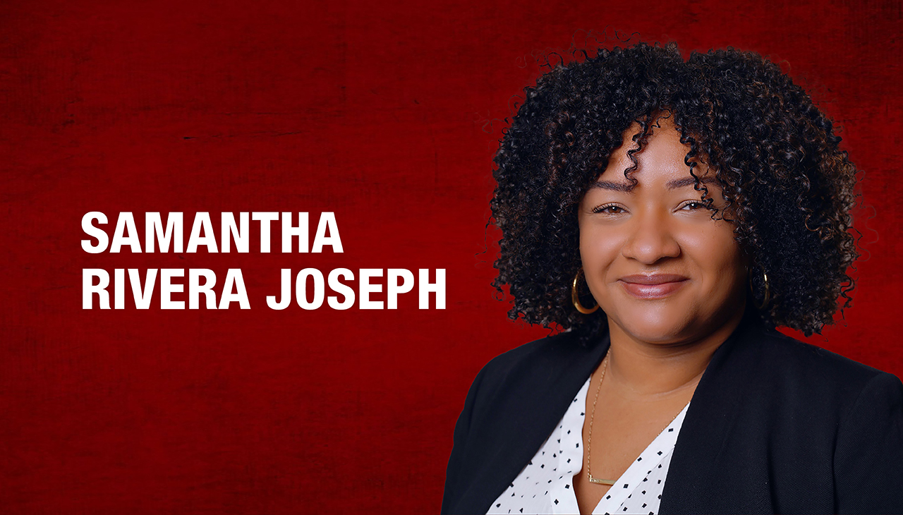 Samantha Rivera Joseph is one of the 2022 AL DÍA 40 Under Forty honorees. Graphic: Maybeth Peralta/AL DÍA News.