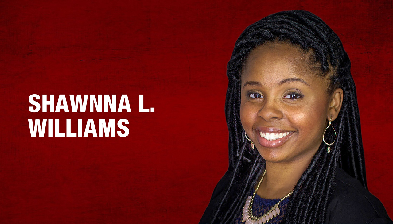 Shawnna Williams is one of the 2022 AL DÍA 40 Under Forty honorees. Graphic: Maybeth Peralta/AL DÍA News.