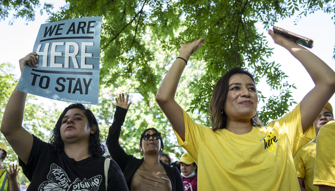 This past June, many rallied at the U.S. Capitol over DACA. 