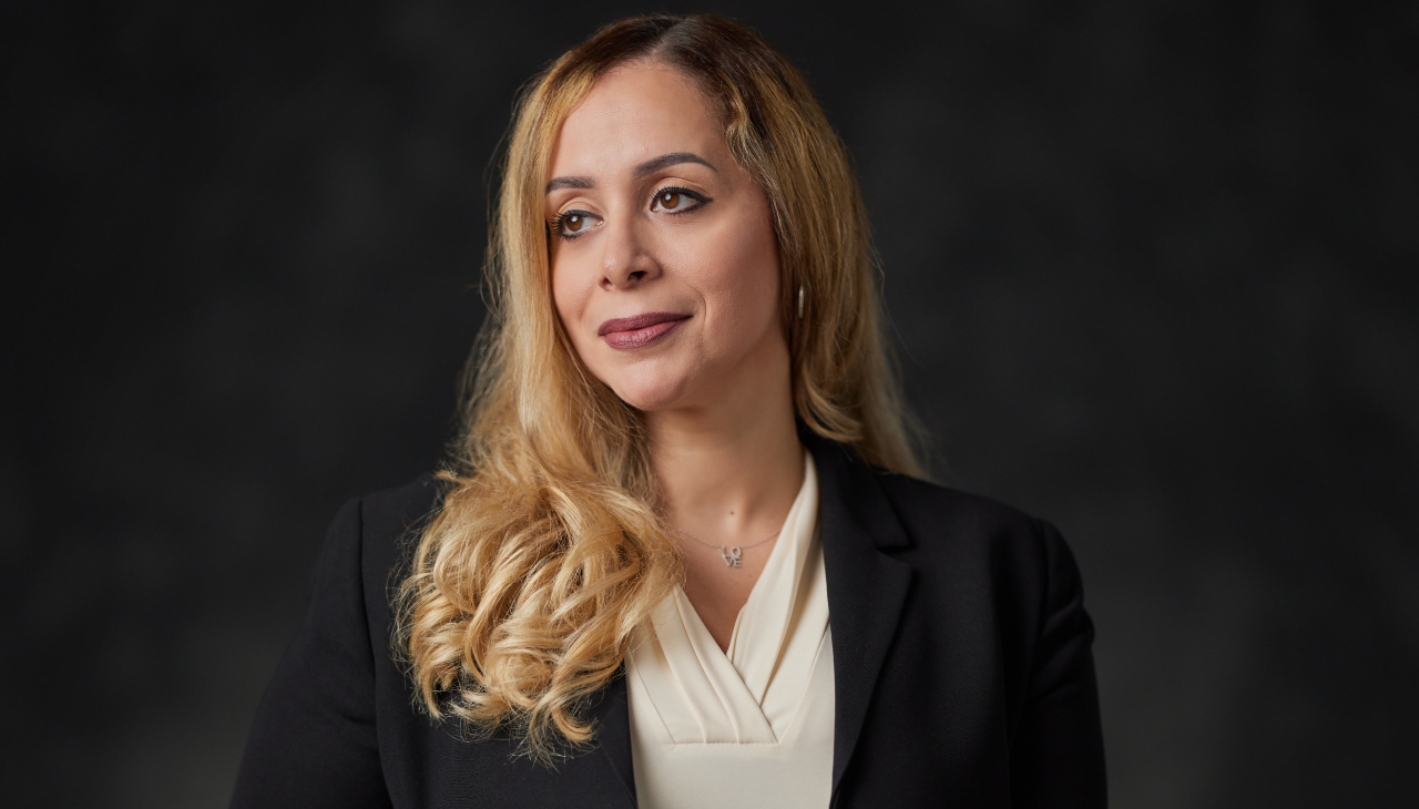 Elvita Quiñones, the President of ALPFA Philadelphia, is attending her the 50th Anniversary ALPFA Convention. Photo: Harrison Brink/AL DÍA News.