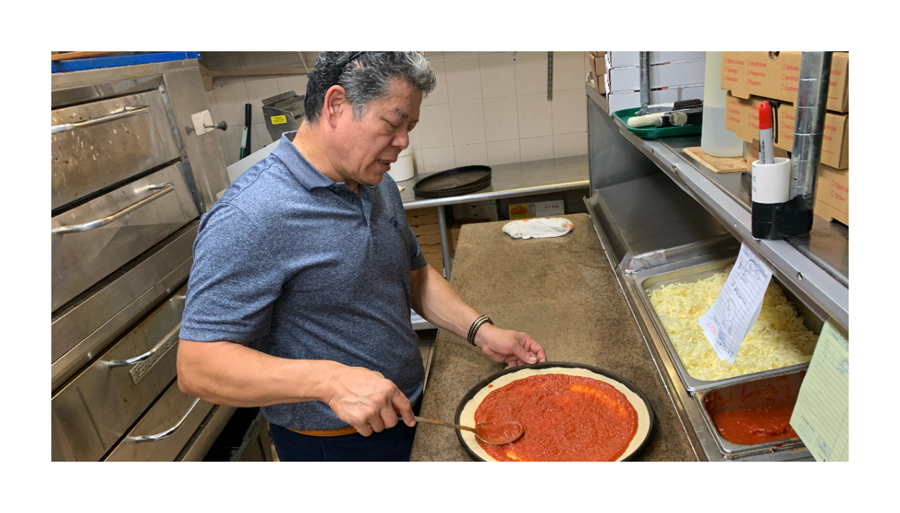 Photo of Liberty Square Pizza & Restaurant owner José Antonio Rosa. Photo: Rodrigo Campos-Sánchez/AL DÍA News.