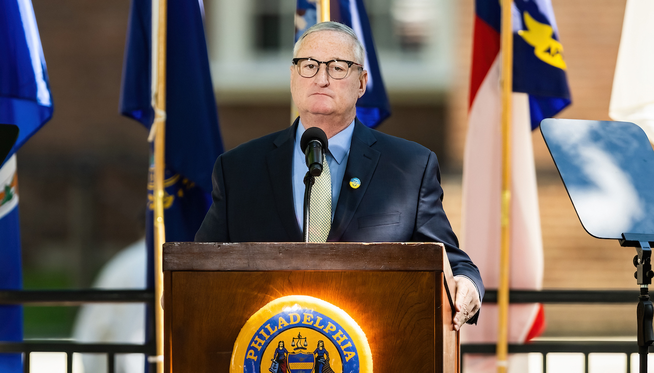 Pictured: Philadelphia Mayor Jim Kenney. Photo: Gilbert Carrasquillo/GC Images.