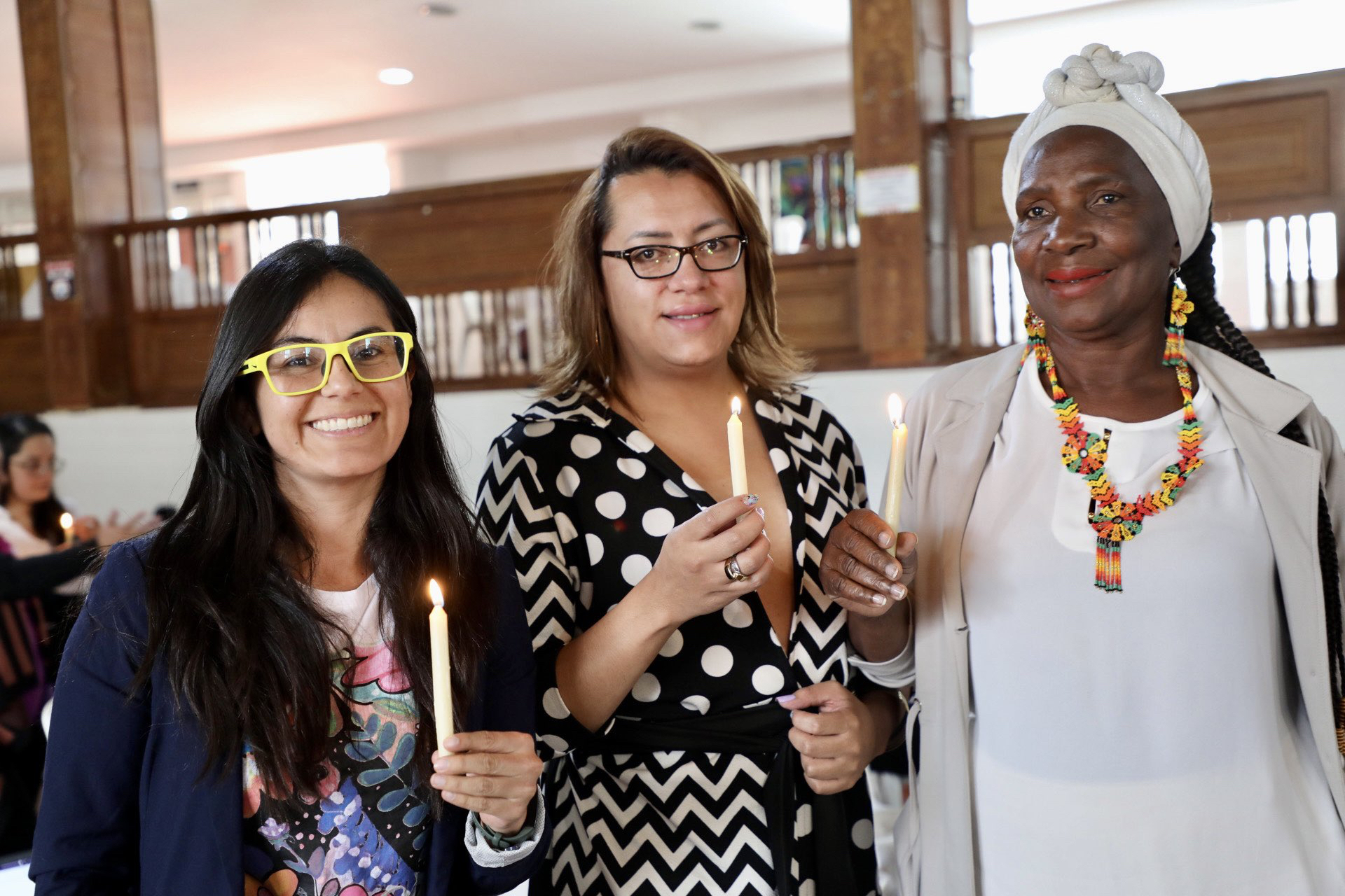 "One and many lights for all women leaders and defenders of #HumanRights in #Nariño, #Colombia, around the world" tweeted the Ombudsman's Office. Ombudsman's Office Twitter. 