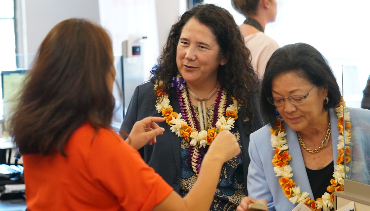 Isabel Casillas Guzmán, SBA Administrator, on her visit to Hawaii.