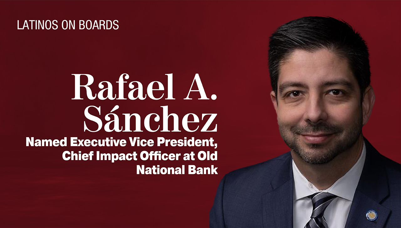 Rafael Sánchez, EVP, CIO at Old National Bank. 